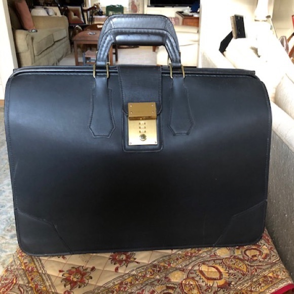leather valise